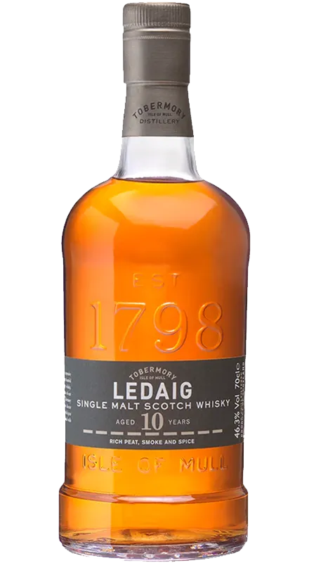 Ledaig 10 Ani Single Malt Whisky 0.7L
